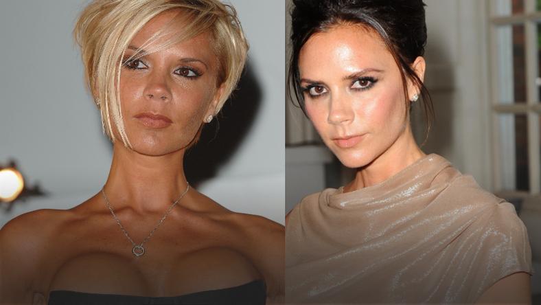 Victoria Beckham: μαύρο φόρεμα σε ανοιξιάτικο look