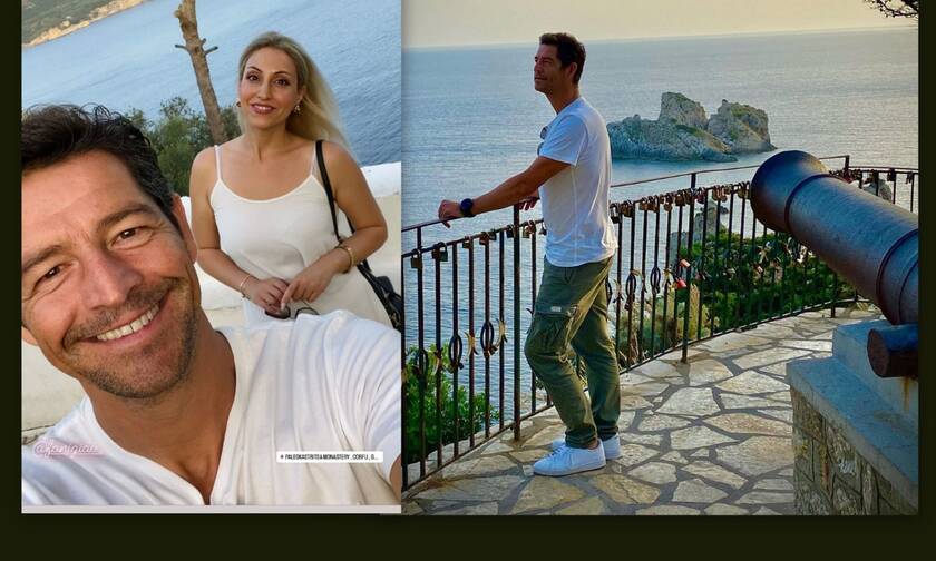 Απόστολος Ρουβάς: Το ταξίδι με την σύντροφό του στην Κέρκυρα – Η Φανή γνώρισε τους γονείς του